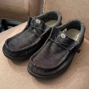 Hey Dude Men's Dark Gray Loafers